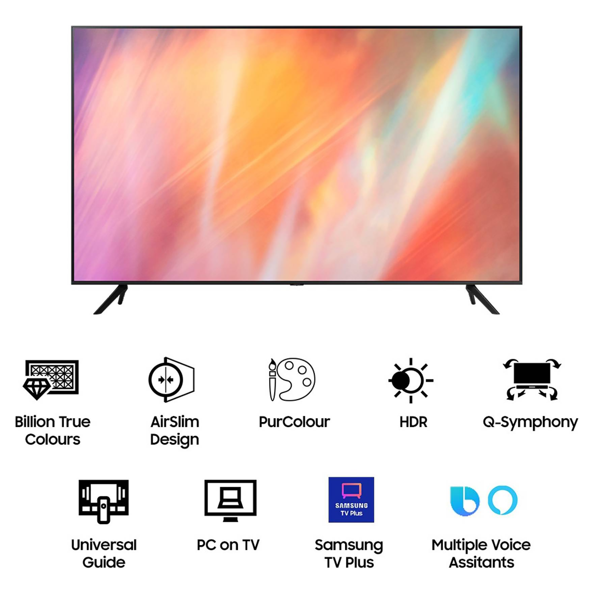 Buy Samsung Crystal 4k Pro 163 Cm 65 Inch 4k Ultra Hd Led Tizen Tv With Alexa Compatibility 6884